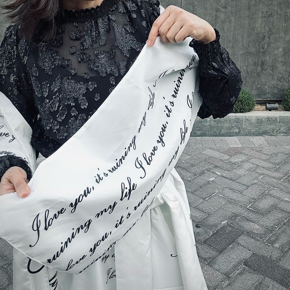 💖TTPD Tortured Poets SCARF Taylor Swift Halloween outfit - Picture 1 of 11